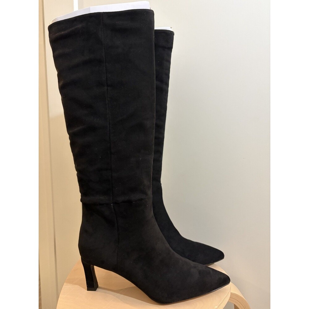 Anne Klein Womens Rene Pointed Toe Tall Knee High Boots - Size 11